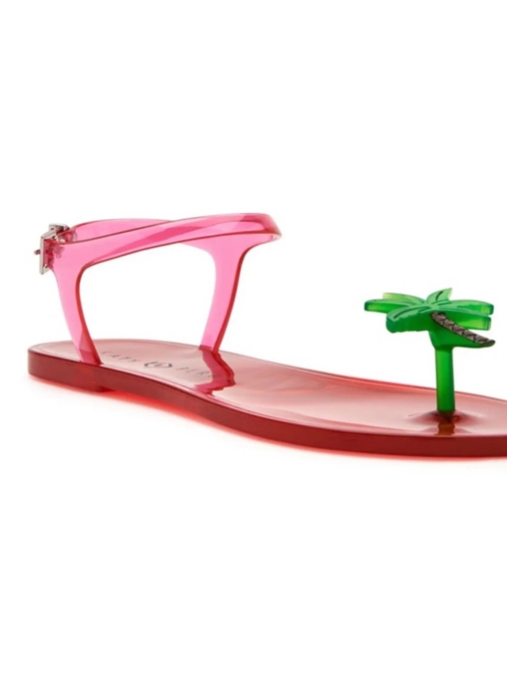 Katy Perry Collections Red Jelly Sandal sz 8